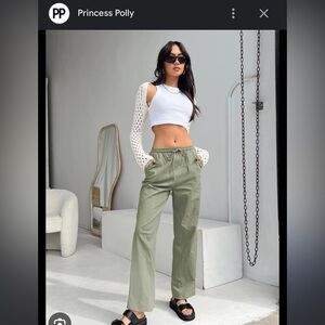 NWT Princess Polly Green Pants